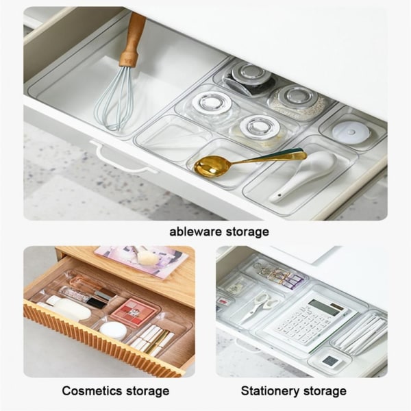 Låda Organizer Förvaringslåda WHITE XS White XS