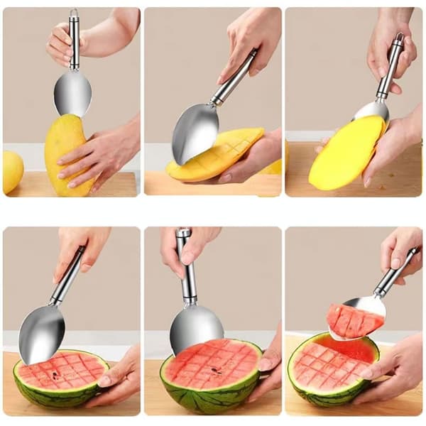 Mango Cutter Tool Frukt Slicer Cutter Pitter Mango Kjøtt