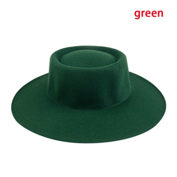 Kirkkohatut Fedora Hatut VIHREÄ green