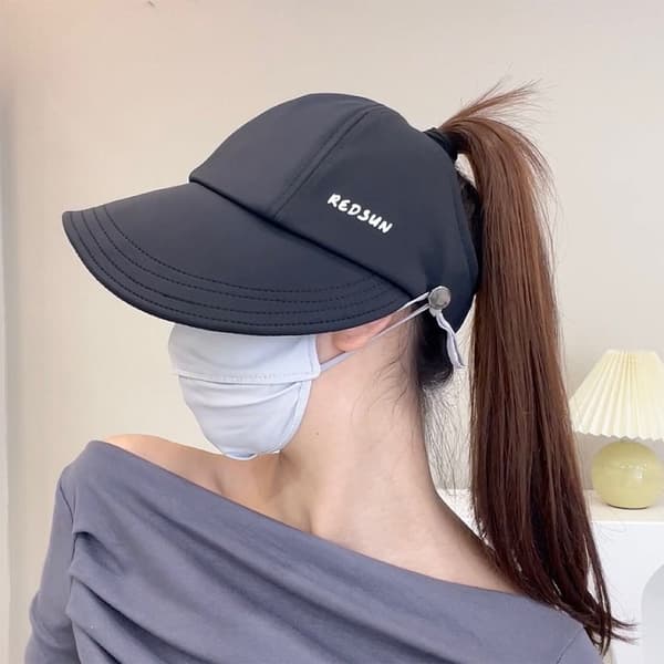 Summer Hat Hanging Mask GRÅ grey