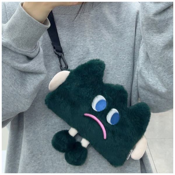 Cartoon Messenger Bag Axelväska LDEEP GREEN DEEP GREEN LDeep Green