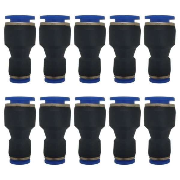 10-pack Reducer Push to Connect Fitting rakt kopplingsrör