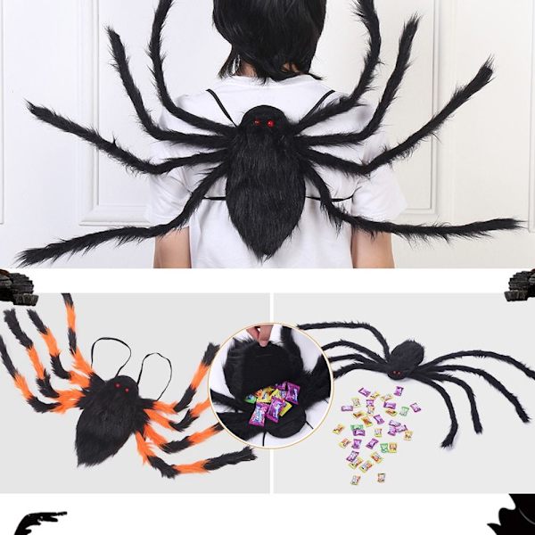 Spider Rygsæk Spider Wing 90CMSORT SORT 90cmBlack