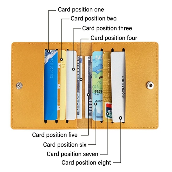 Kortholdere ID Kreditkorttasker GRÅ grey