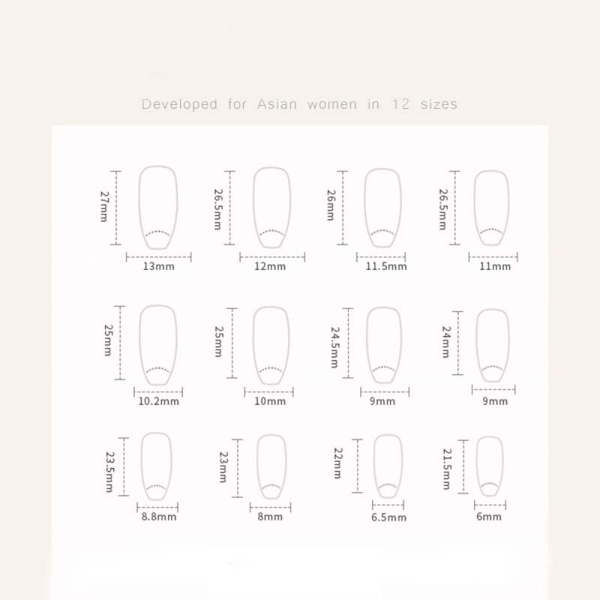 False Nails Fake Nails Z746 Z746 Z746