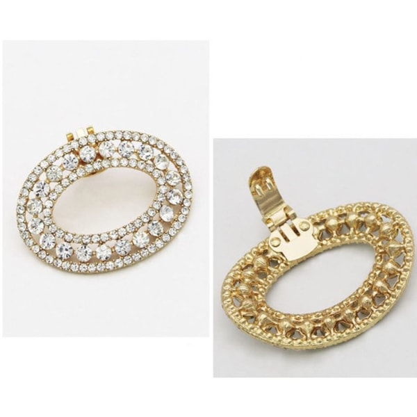 Rhinestone Shoe Clip Shiny Dekorativ Clip 4 4 4