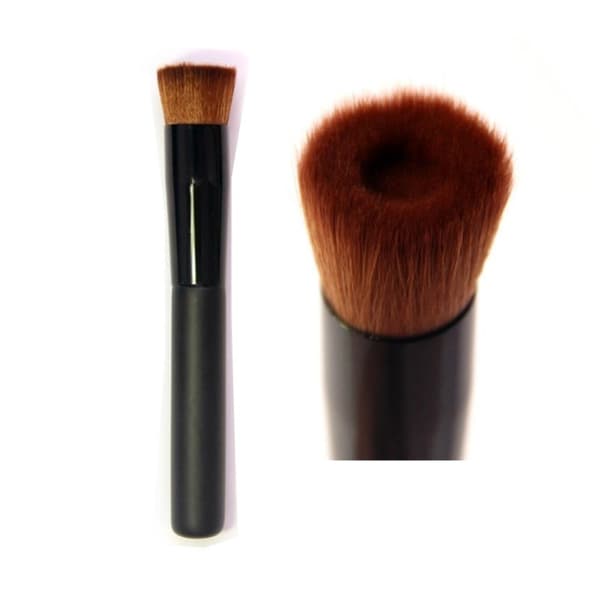 2 stk Makeup Brushes Børster Tool Blush Powder Black