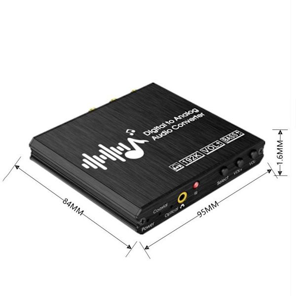 Digital til Analog Audio Converter 92KHz DAC Converter