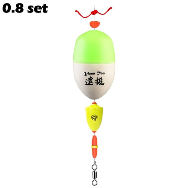 Fishing Float Kit Bobber Tilbehør 0,8 SETT 0,8 SETT 0.8 set