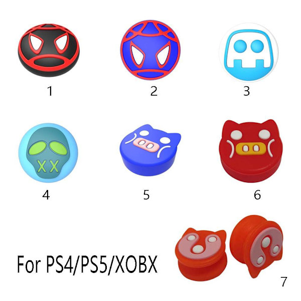Joystickdeksel for PS4/PS5 2 2