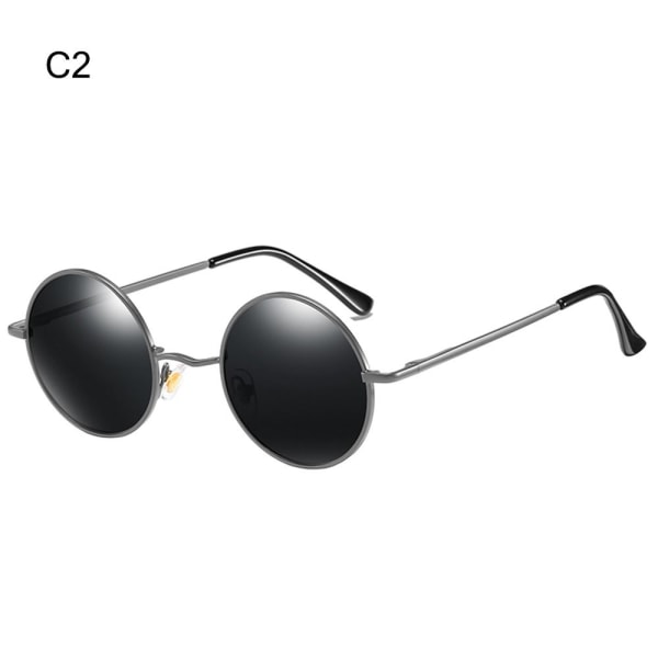 Små runde solbriller Hippie Circle Solbriller C2 C2 C2