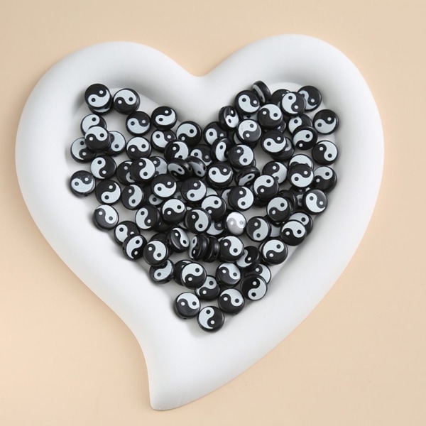 100 STK perler for smykker Leiravstandsperler C C C