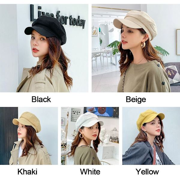 Newsboy Kasketter Løs Sky Top HVID White