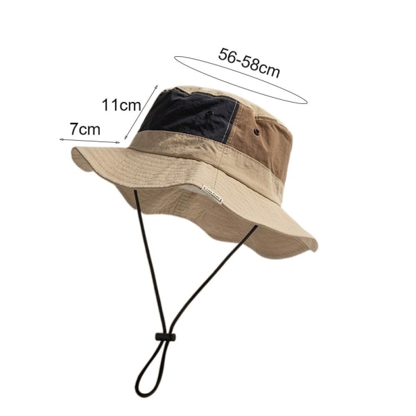 Solbeskyttelse Bucket Hat Fiskerhue SORT black