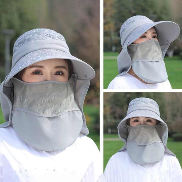 Solhatt Dame Luer BEIGE beige