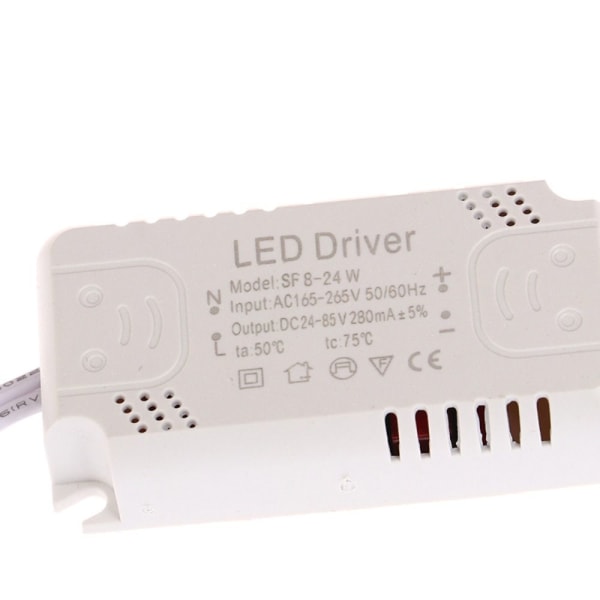 Led Light Driver Lys Strømadapter 8-24W 8-24W 8-24W