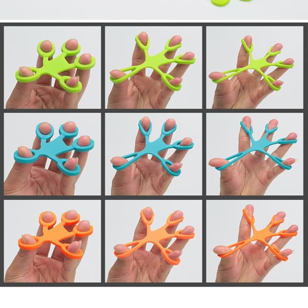 Grip Ring Trainer Fingerspenningssett BLÅ blue