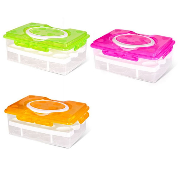 Æg Opbevaringsboks Æg Fresh Keeping Box PINK Pink