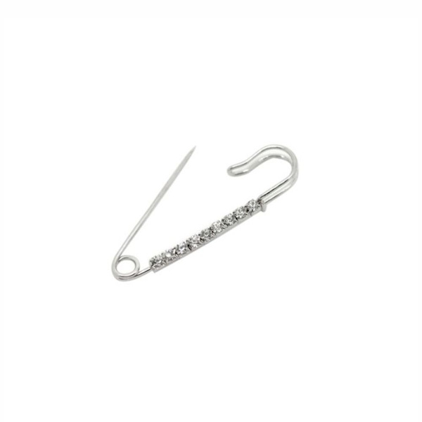Sikkerhedsnåle Pins Rhinestone Brocher