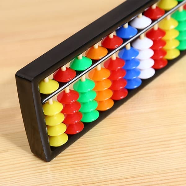 Plast Abacus Calculation Bead Calculation Rack