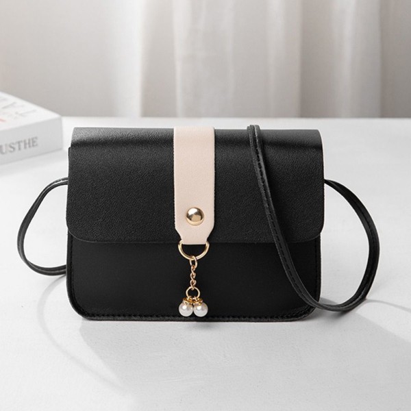 Handväska Mini fyrkantig väska SVART black