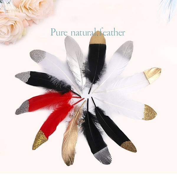20 STK Feathers Trims Festdekoration 8 8 8