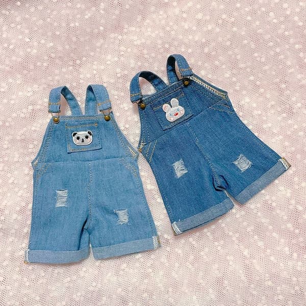 Farkut Shortsit Strap Shortsit Housut SININEN Blue