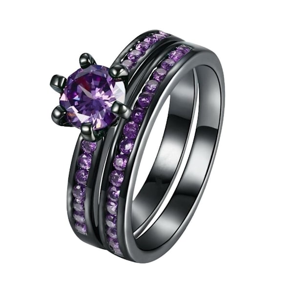 Sormus Diamond Alloy Sormus PURPURIA NO.6 NO.6 Purple No.6-No.6