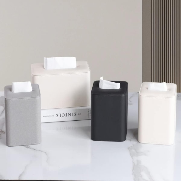 1 st Tissue Hållare Tissue Box Cover Case White 1 Pcs-1 Pcs