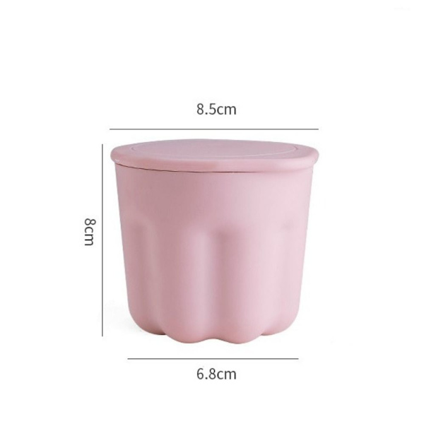 Meikkiharjan puhdistusaine Kosmeettisen kynän säilytyspinta VAALEENA pink