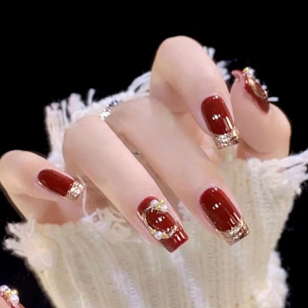 Kiste Fake Nails Ballerina False Nail 3 3 3