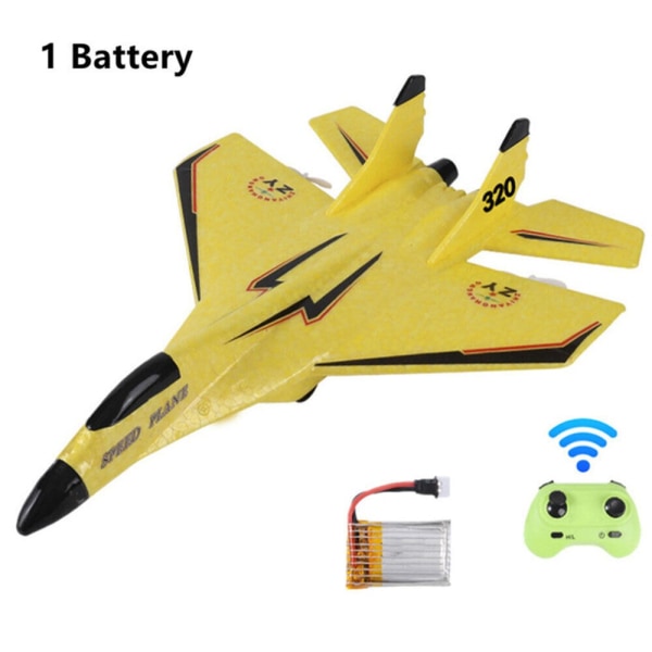 RC Glider Remote Control Aircraft KELTAINEN Yellow