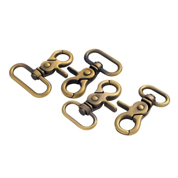 2kpl Metal Snap Hook Traction Soljet PRONSSI 38MM Bronze 38mm