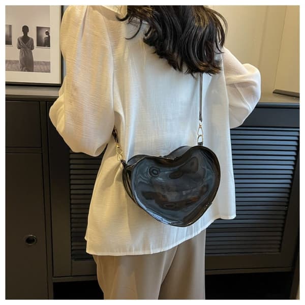 Crossbody Bag Jelly Bag VIT White