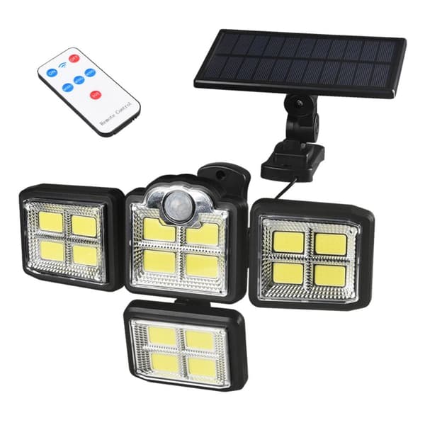 Solsensor Lys Bevægelsessensor Lys INTEGRERET 192 LYGTER Integrated 192 Lights-192 Lights