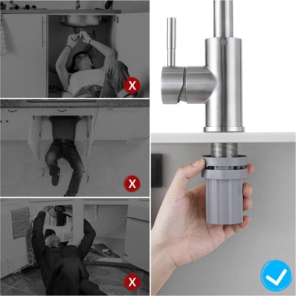 Kranmutter 1 ¼ tum Snabbdrag åt
