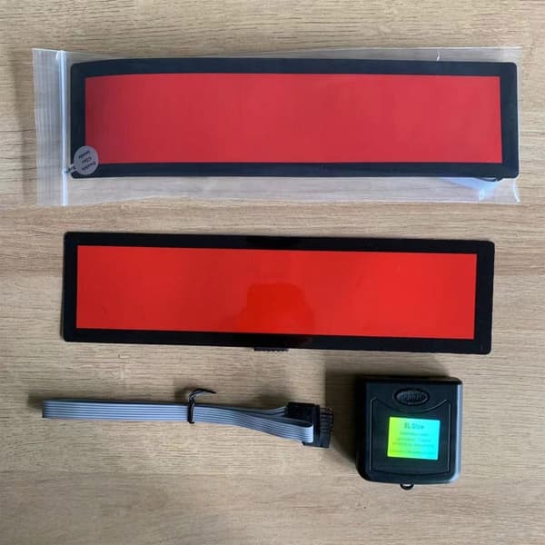 LED-autotarra Tuulilasitarra PUNAINEN Red
