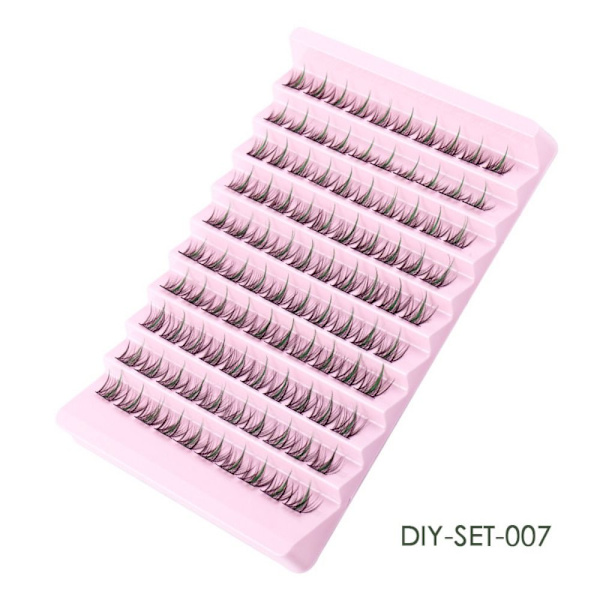 Yksilölliset ripset Cluster Lashes 04 04 04