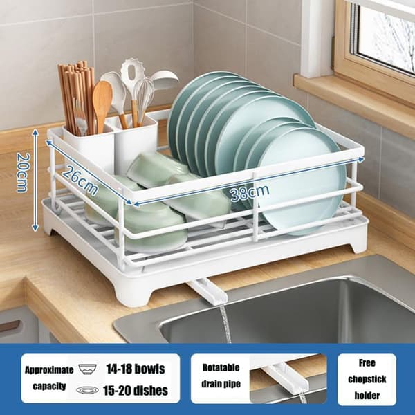 Diskhylla Serviskorg SVART BLACK
