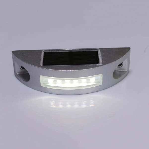 Solar Road Stud Light Trafikmarkeringsljus GUL BLINKAR Yellow flashing