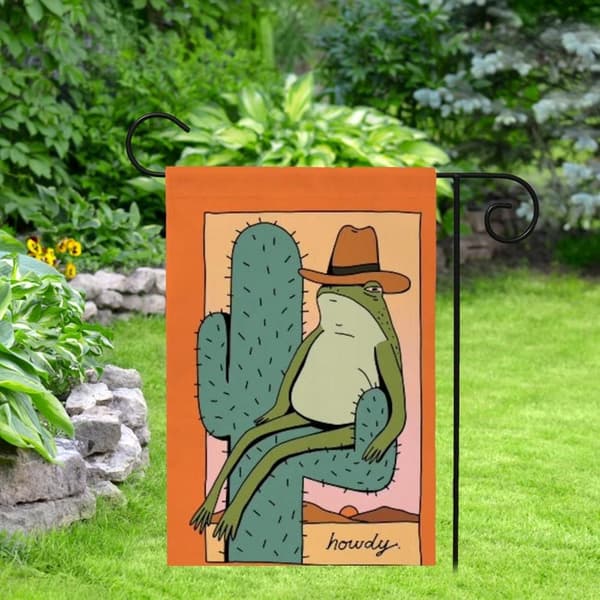 Summer Garden Flag Yard Flag Banner Vertikalt flagg