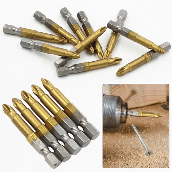 Skruetrækkerspidser Skruetrækkerbits 5 STK 5 STK 5pcs
