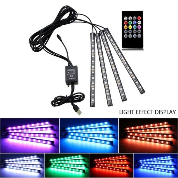 Neon Light Foot Strip Light Kit 36LED REMOTE CIG 36LED REMOTE 36LED Remote Cig