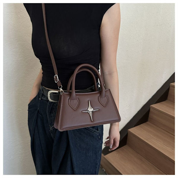 Axelväska Crossbody-väska BRUN brown