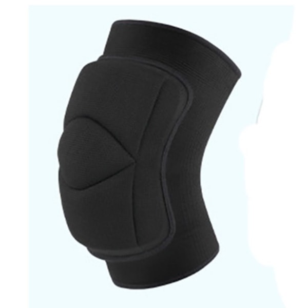 Paksutetut Sponge-polvisuojat urheilulliset polvisuojat MUSTA XL black XL