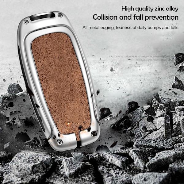 Auton case Case cover HOPEAA JA RUSKEA B HOPEAA JA RUSKEA Silver and brown B