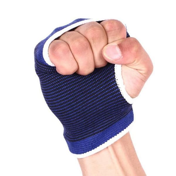 5-delade hand handflata handledsfotsskyddsremmar blue