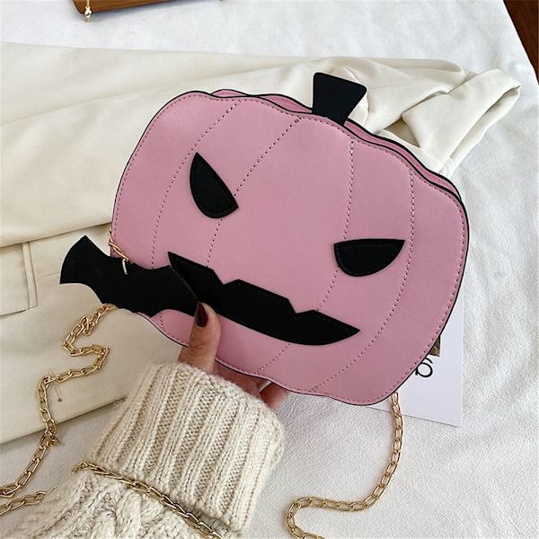 Halloween Pumpkin Bag Crossbody Bag BRUN Brown