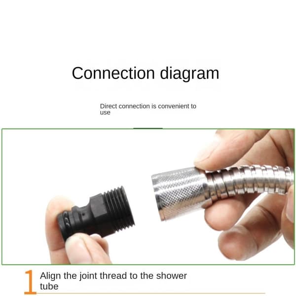 Gjenget tappadapter hageslangekobling