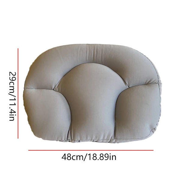 Nakkeputer for Sove Memory Foam Puter HVIT White